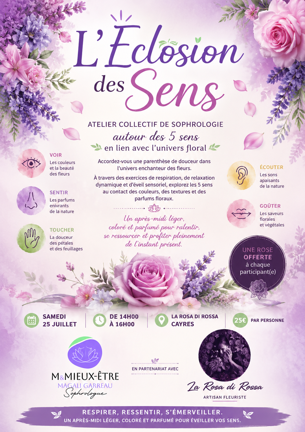 L’écolsion des sens – Sopho collective Magali GARREAU