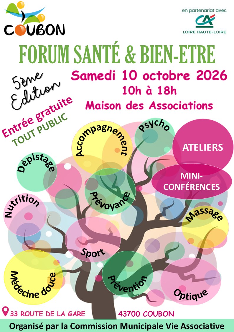 AFFICHE – Forum bien etre 2026
